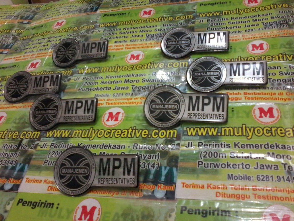 Pin Lencana Logam UPH Manajemen mulyocreative
