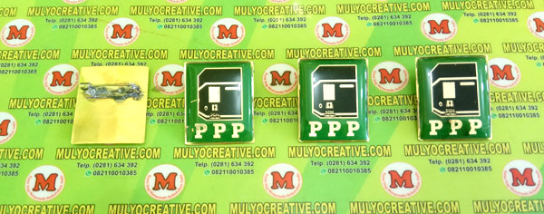 Pin PPP, Lencana Pin Partau PPP, Order dan Pesan sekarang juga di Mulyo Creative