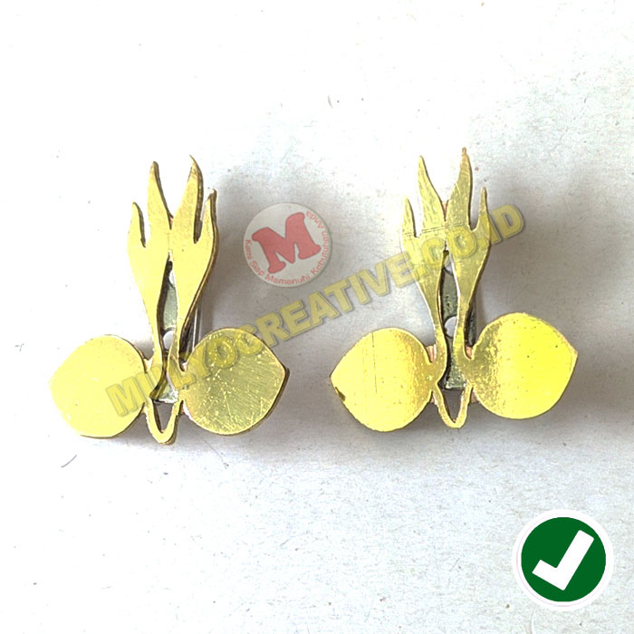 Pin Tunas Kelapa Pramuka Lencana Pin Logo Tunas Kelapa pesan name